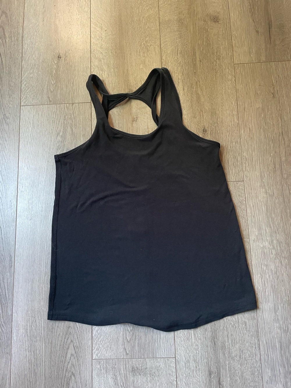 ZYIA Black Twist Tank Top - NWOT
